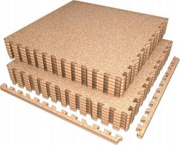 Guminiai neslystantys AIRHOP 6 sporto kilimėliai 60x60x1,4 cm svoriams
