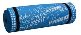 Maniežas joga LIFEFIT EXKLUZIV PLUS, mėlynas, 180x60x1,5 cm