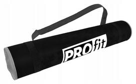 Sporto kilimėlis PROFIT, 180x60x0,6 cm, juoda-pilka, DK 705