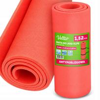 Jogos kilimėlis Pilates, raudonas, F4-V, storas