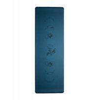 Jogos kilimėlis Yogi & Yogini 3 mm, mėlynas, su mėnulio fazių raštu