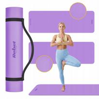 Gimnastikos kilimėlis Rebel, 183x61 cm, 4 mm, TPE, joga ir pilatesas