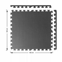 Putų apsauginis kilimėlis sporto salei, 8 vnt., 60x60x1 cm, 240x120 cm, dėlionės tipo