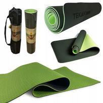 Gimnastikos kilimėlis joga, pilatesui, dvipusis, TPE