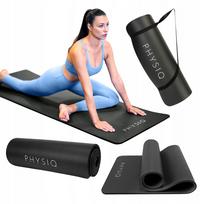 Jogos ir fitneso kilimėlis PHYSIQ, 1,5 cm, neslystantis, NBR