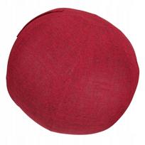 Jogos kamuolio užvalkalas, lininis, raudonas, 55 cm