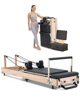 Pilates treniruoklis, sulankstomas, gummedžio, namams, iki 181,44 kg