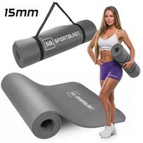 Jogos kilimėlis FITNESS YOGA, neslystantis, tinkamas pilatesui