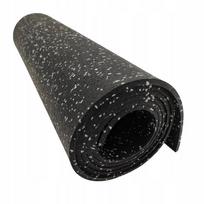 Sportinis kilimėlis RUBBER LINING, 1600x625x6 mm, pilkas