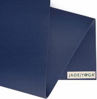 Jogos kilimėlis Jade Yoga Travel 3 mm, natūrali guma, tamsiai mėlynas