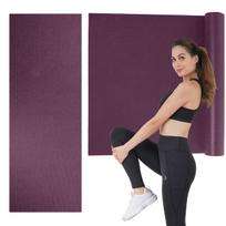 Neslystanti jogos kilimėlis OMM YOGA, violetinė, 4,5 mm