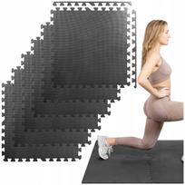 Treniruoklių kilimėlis SUFITE, 6 dalių, 1 cm storio, iš putplasčio