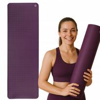 Jogos kilimėlis Bodhi EcoPro, 4 mm, guma, neslystantis, violetinis