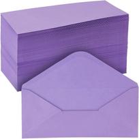 Vokai PURPLE, 10x22 cm, 200 vnt., su gumine danga