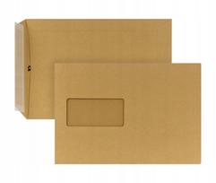 Rudų vokų rinkinys su langeliu Bong C5 229x162 mm, 90 g, 500 vnt.