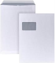 Vokai su langeliu C4, balti, 229 x 324 mm, 250 vnt.