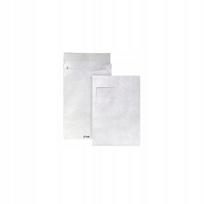 Sulankstomas Tyvek vokas C4, 324x229x20 mm, baltas, su langeliu, 55 g, 100 vnt.