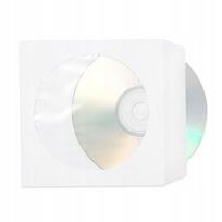 CD vokai su langu, balti, 125x125 mm, 100 vnt.