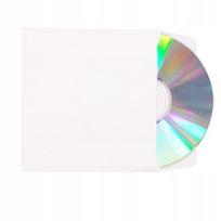 Baltos CD vokai, 125x125 mm, 100 vnt.