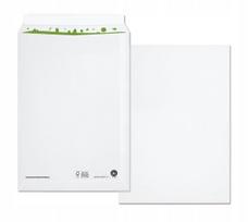 Vokai beECO C4 324x229 mm, 250 vnt., balti, be langelio, 100 g/m², Bong 0447