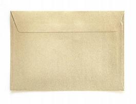 Vokai C5, perlinės auksinės, 162x229 mm, 10 vnt., Argo (280615)