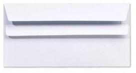 Vokai DL formato, balti, 110x220 mm, 80–120 g, 100 vnt., Bong 2204-100