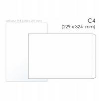 Universalus vokas C4 HK BONG, baltas popierius, 229 x 324 mm, 50 vnt.