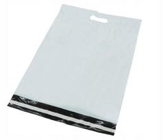Baltos D5 voko formos pakuotės su rankenėle, 400x430 mm, 100 vnt.