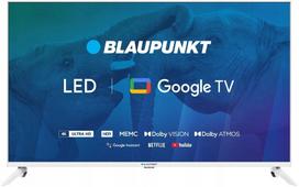 Televizorius Blaupunkt 43UBG6010, 43", 4K UHD, Google TV, WiFi, Bluetooth, Dolby, baltas