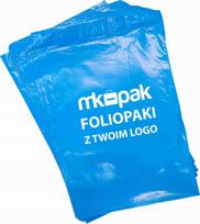 Kurjeriniai vokai su logotipu, 240x325 mm, 100 vnt., mėlyni