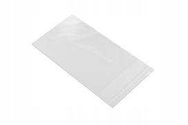 Siuntos vokai HDPE, permatomi, C3, 350x450+50 mm, 0,03 mm, 50 vnt