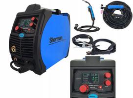 Suvirinimo aparatas SHERMAN 200A su LCD ekranu, SYNERGY MEMORY, EURO jungtis