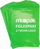 Siuntos vokai su logotipu, 190x250 mm, 100 vnt., žali