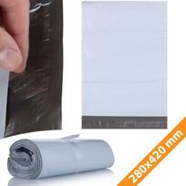 Kurjeriniai vokai Foliopak, 280x420 mm, juodi, 100 vnt.