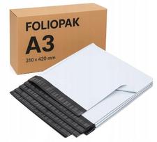 Kurjeriniai vokai FOLIOPAK, A3, 310x420 mm, 100 vnt.