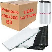 Kurjeriniai vokai 400x500 mm B3, balti, 100 vnt.