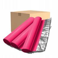 Kurjeriniai vokai FOIL PACKS 350x460 mm, rožiniai, 500 vnt.