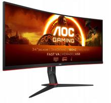Monitorius AOC Gaming CU34G2XPD 34" WQHD 180Hz VA 1ms juodas