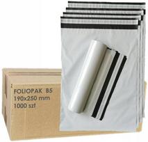 Kurjeriniai vokai, folijos, B5, 190x250 mm, 1000 vnt.
