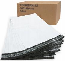 Kurjeriniai vokai FOLIOPAK C3, 350x460 mm, 50 vnt.