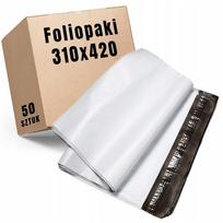 Kurjeriniai vokai Foil Packs, balti, A3, 310x420 mm, 50 vnt., su stipriu klijavimu