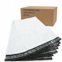 Kurjeriniai vokai 4XL, 450x550 mm, balti, stori, 500 vnt.