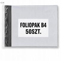 Kurjeriniai vokai B4, 260x350 mm, balti, 50 vnt.