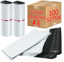 Siuntimo vokai Foliopak, balti, A3, 420x310 mm, 100 vnt.