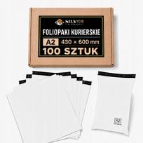 Kurjeriniai vokai A2, 430 x 600 mm, 100 vnt.