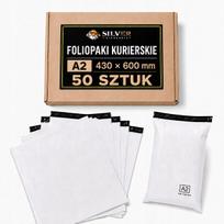 Kurjeriniai vokai, folijos, A2, 430 x 600 mm, 50 vnt.
