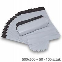 Kurjeriniai vokai Foil Packs XL 500x600+50 mm, 53 mikronų, 100 vnt.