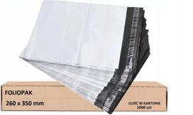 Kurjeriniai vokai FOLIOPAK, 260x350 mm, 1000 vnt.