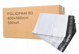 Kurjeriniai vokai FOLIOPAK B3, 400x500 mm, 500 vnt.
