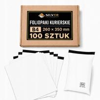 Kurjeriniai vokai, folijos, B4, 260 x 350 mm, 100 vnt.